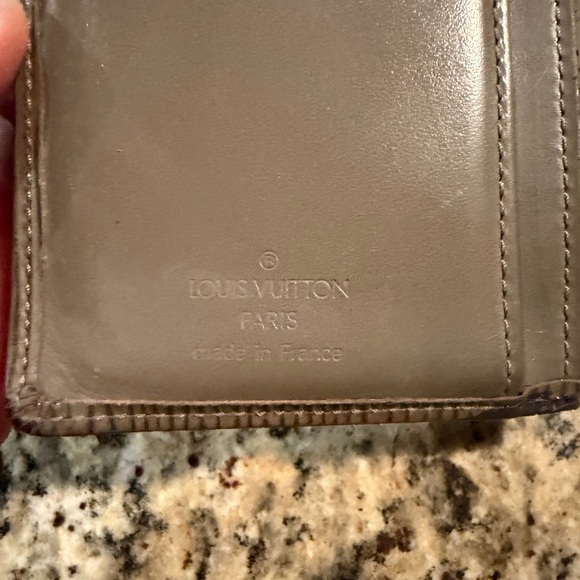 Refinished Louis Vuitton kiss lock wallet - Picture 4 of 6
